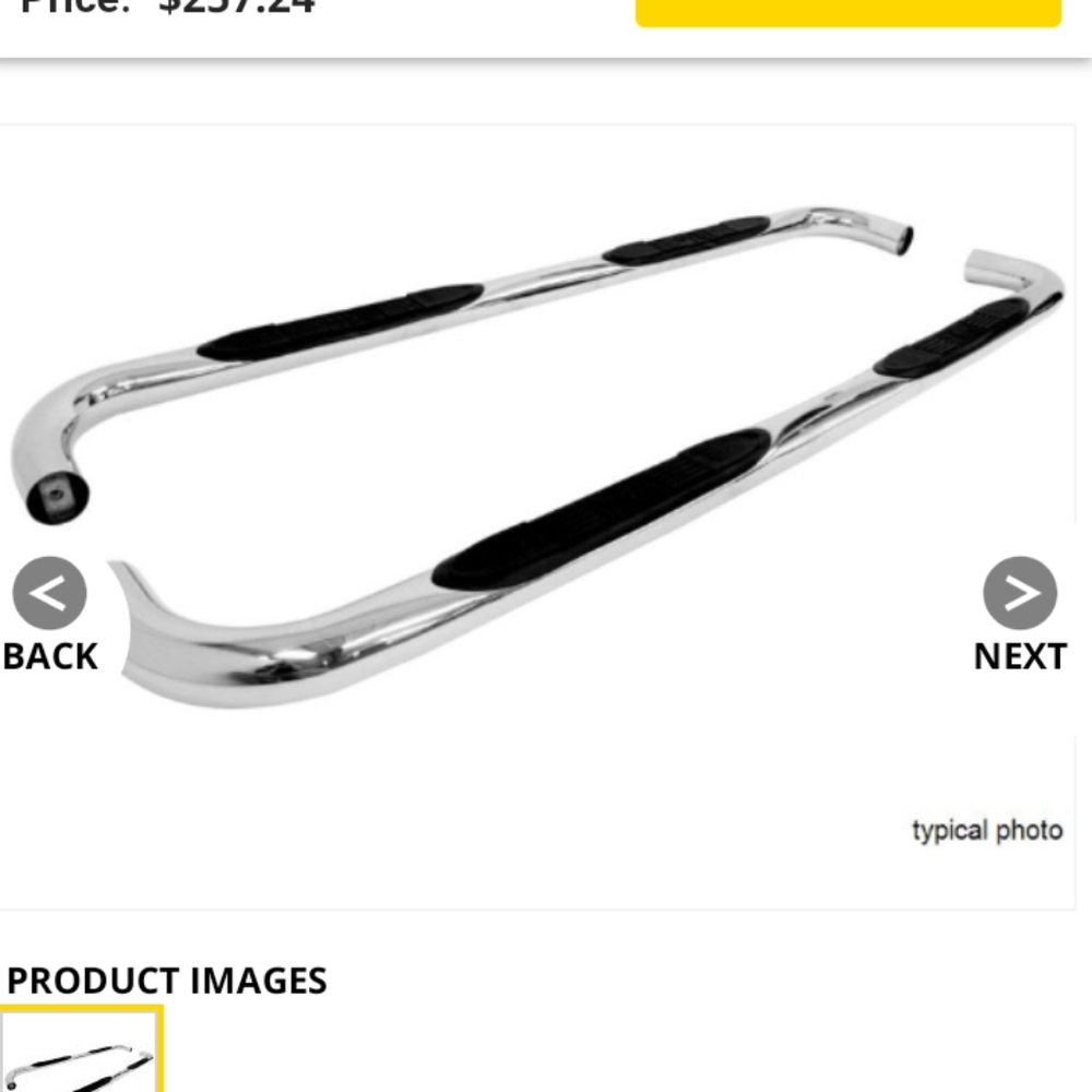 Nerf bars for pickup extended cab don't know exact